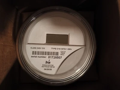 Itron Centron  CL200 240V 3W Type C1SR 30TA 1.0Kh - Image 1 of 3