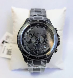 Michael Kors Black Metal Bracelet Watch - Picture 1 of 10