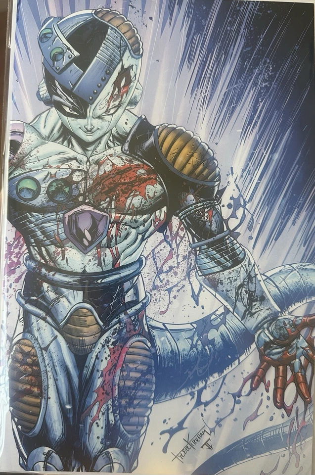 Tribute: Akira Toriyama Mecha Frieza Tyler Kirkham Battle Damage LTD 150 - Image 1 of 1