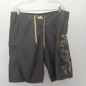 Salt Life Board Shorts Uomo 36x10 SLX-QD Pesca Tasca Nuoto Grigio - Foto 1 di 11