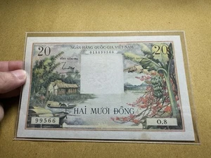 South Viet Nam Banknotes 20 Dong 1956 P-4a XF_LDP Shop. - Picture 1 of 3