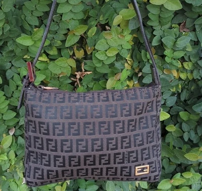 Fendi Mini Zucca Baguette - Image 1 of 4