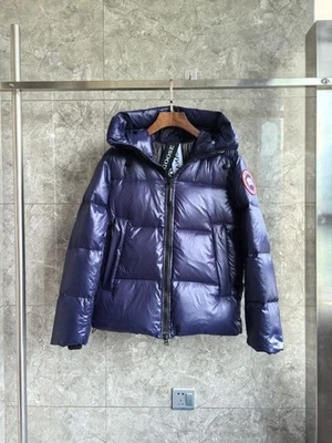 Ganso de Canadá Crofton Puffer azul para hombre Foto 1 de 4