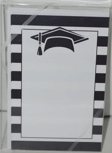 Tarjetas planas Rosanne Beck Collections 410 2590 a rayas con tapa de graduación - Imagen 1 de 3
