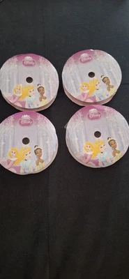 DISNEY Ribbon Pink (Pretty as a Princess) 5/8" x 3 Yards New 50 Rolls - Image 1 of 4