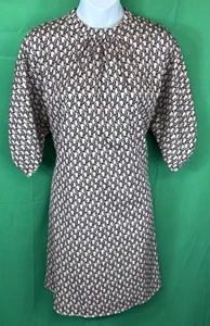 Rosa/schwarze Tunika Damen Gr. M Winkelärmel Kleid - Bild 1 von 12