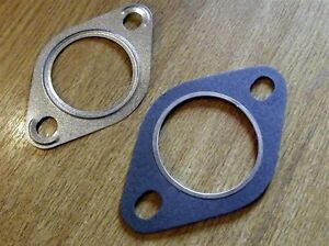 Exhaust downpipe to cat and rear section gasket set, Mazda MX-5 1.6 mk1 & Eunos