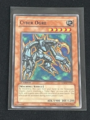 Cyber Ogre 1st Edition CDIP-EN004 YuGiOh Cyberdark Impact - Image 1 of 4