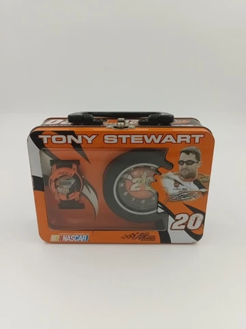 TONY STEWART HOME DEPOT WATCH SET   NEW IN TIN BOX Cover