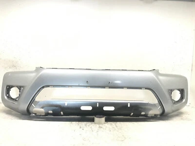 Front Bumper Cover Silver Toyota Tacoma 12-2015 52119-04060 OEM - Image 1 of 4