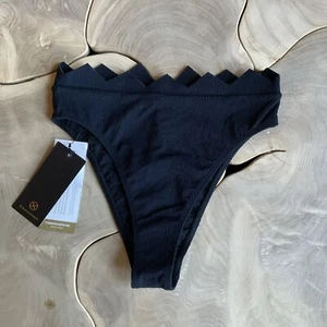 VIX Bikini Bottom Size Small Paula Hermanny Bandeau Imani Hot Pants Black - Picture 1 of 8
