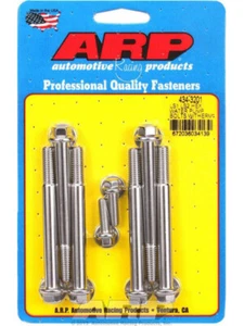 ARP Water Pump & Thermostat Bolt Kit Hex Head GM LS Series Stainless (434-3201) - Picture 1 of 12