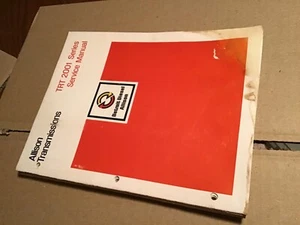 Allison TRT 2001 Series Transmission Shop Service Repair Manual Book 2211 2421 - Picture 1 of 5
