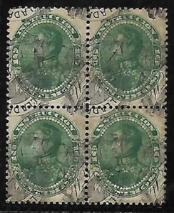 Venezuela: 1900; Revenue 129 Blocco 4, sovrastampato RTM, fuori centro, come nuovo, EBV1560 - Foto 1 di 2