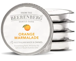 BULK LOT 120 x Beerenberg Orange Marmalade 14G | Bnb Supplies - Bild 1 von 2