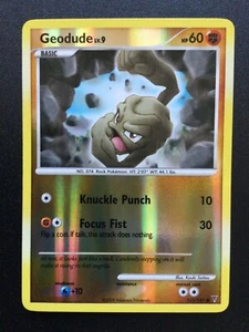 Alte Pokemon Geodude Reverse Holo Karte Supreme Victors - 2009 TCG - LP/NM - Bild 1 von 3