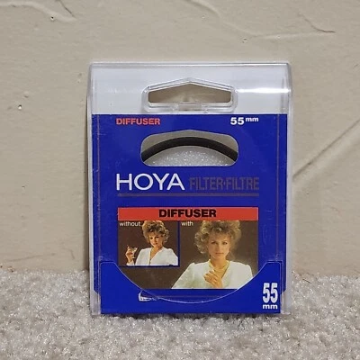 55mm Hoya Diffuser Soft Focus Lens filter Japan Coated Round 55 mm - Image 1 of 4