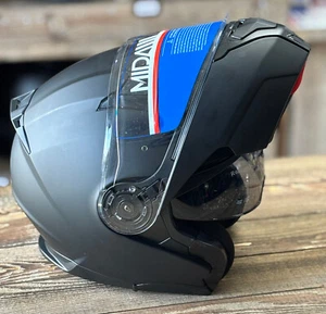 MIDA MV-5 Flip Front DVS Modular Motorcycle Helmet Matt Black - Medium - Picture 1 of 6