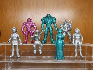Lot Of 7 Vintage Bandai Legend Of Zelda Ocarina of Time Keshi Eraser - Picture 1 of 15
