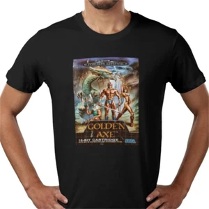 Golden Axe SEGA Mega drive video game retro poster t-shirt tee 100% cotton UK - Picture 1 of 5