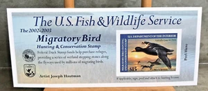Mint #RW69A 2002 - 2003 US Federal Duck Stamp Purchased from Post Office - Picture 1 of 6