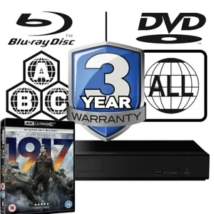 Panasonic Blu-ray Player DP-UB150 All Zone Code Free MultiRegion 4K & 1917 UHD - Bild 1 von 6