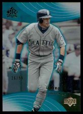 2005 Upper Deck Reflections Turquoise Ichiro Suzuki 16/50 Mariners #11 C01