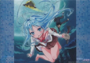 Alfombra de escritorio póster Denpa Onna a Seishun Otoko anime Touwa Erio - Imagen 1 de 2