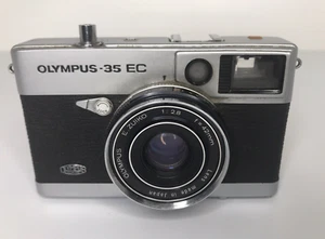 Vintage Olympus Camera 35 EC 35mm Film ~ Untested ~ Japan - Picture 1 of 12
