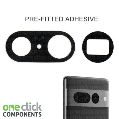 For Google Pixel 7 Pro Rear Glass Camera Lens with Pre-Installed Adhesive - Image 1 of 2