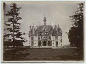 Doubs. Cubry. Château XIXe de Bournel. Citrate circa 1900. - Foto 1 di 1