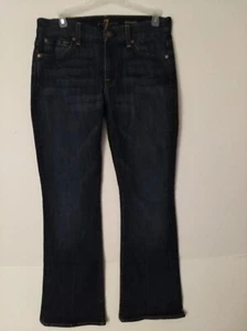 7 Seven For All Mankind Kimmie Bootcut Women's  Size 27 Denim Blue Jeans…EUC! - Picture 1 of 8
