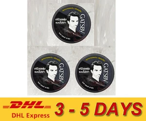 3 X 75 G. GATSBY HAIR STYLING WAX MAT and HARD FROM JAPAN FOR MEN ** Express ! - Picture 1 of 3