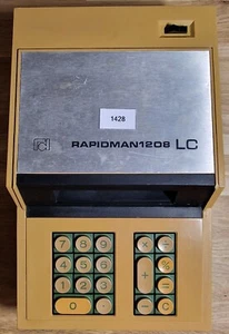 1428 Tischrechner RAPID DATA RAPIDMAN 1208 LC - Bild 1 von 2