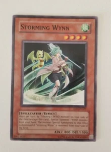 Storming Wynn EOJ-EN029 Common YuGiOh Card (+Bonus Card!) - Picture 1 of 4