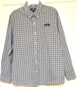 Cutter & Buck TCU Horned Frogs Long Sleeve Men's Dress Shirt size Large - Picture 1 of 8