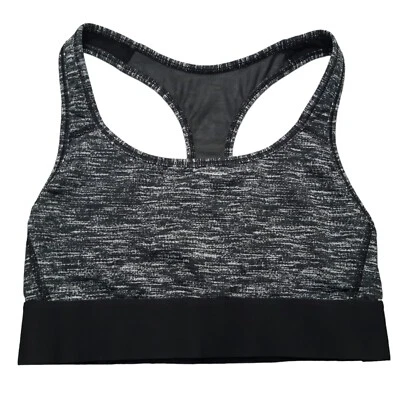 Victorias Secret Sports Bra Womens XS Gray Racerback The Player Workout Top - Image 1 of 4