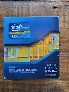Intel Core i5-3330 Processor - Quad-Core 3.0GHz, LGA 1155 (BX80637I53330) CPU - Picture 1 of 5