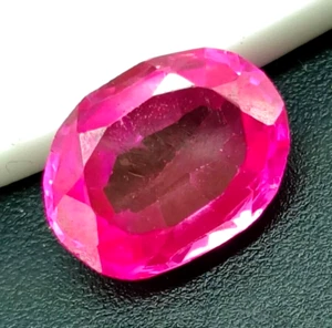 Certified 3.50 cts Natural Pink Sapphire Oval Cut Loose Gemstone AG223 - Picture 1 of 5