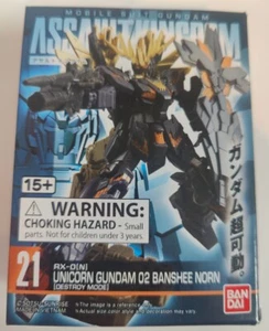 Bandai Mobile Suit Gundam Assault Kingdom #21 RX-O[N] UNICORN GUNDAM 02 BANSHEE  - Picture 1 of 11