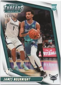 2021-22 Panini Cronache JAMES BOUKNIGHT /75 Fili 75° Anniversario RC #86 - Foto 1 di 2