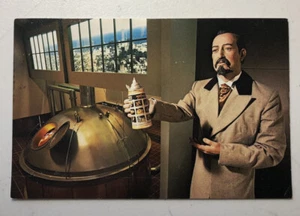 Postcard Figure of founder, Miller Brewing Company, Milwaukee, Wisconsin - Picture 1 of 2