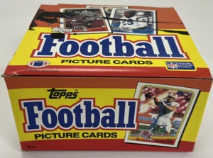 Box 1988 Topps NFL Football Cards - 24 Sealed Jumbo Packs - 40 Cards/Pack - Picture 1 of 2