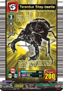 x1 Tarandus Stag-beetle - D-BT13/EX01EN - EX CFV M/NM - Picture 1 of 1