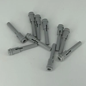 LEGO Parts 61184 (10pcs) Technic Half Pin 2L Bar Extension Light Bluish Gray - Picture 1 of 3