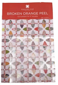 Missouri Star Quilt Co. "Broken Orange Peel" Quiltmuster 59 "X67,5" - Bild 1 von 2