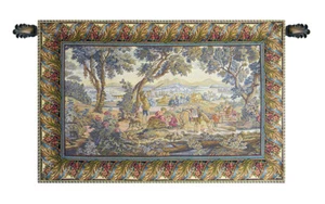 The Noble Pursuit - Berühmter italienischer Wandteppich Wandbild der Jagdreise Neu - Bild 1 von 3