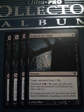 Bump in the Night x4 Innistrad 4x Playset Magic the Gathering MTG