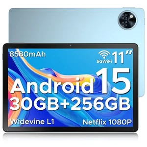 DOOGEE U11 Pro 11 Zoll Tablet 30GB+256GB/ TF 2TB Android 15 8580mAh Tablet PC - Bild 1 von 10