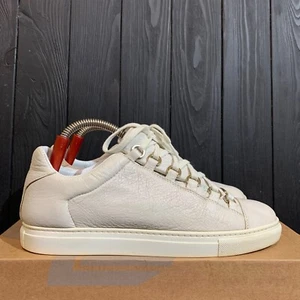 Balenciaga Arena Low White Women's Leather Sneakers Size 39 - Picture 1 of 17